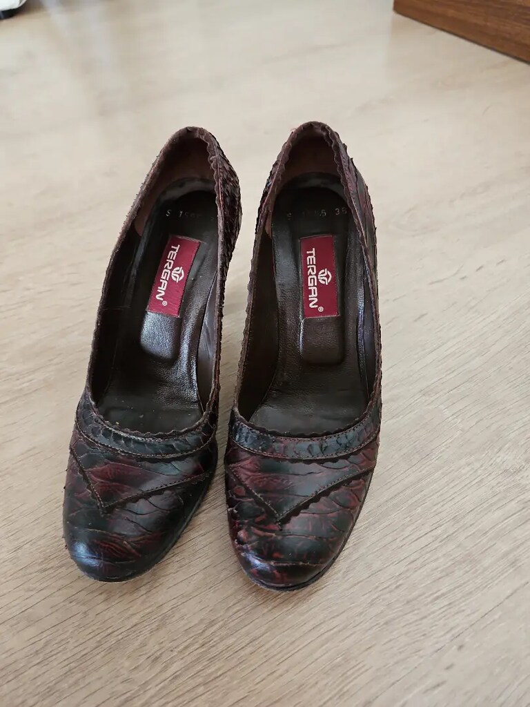 Tergan kadın ayakkabi