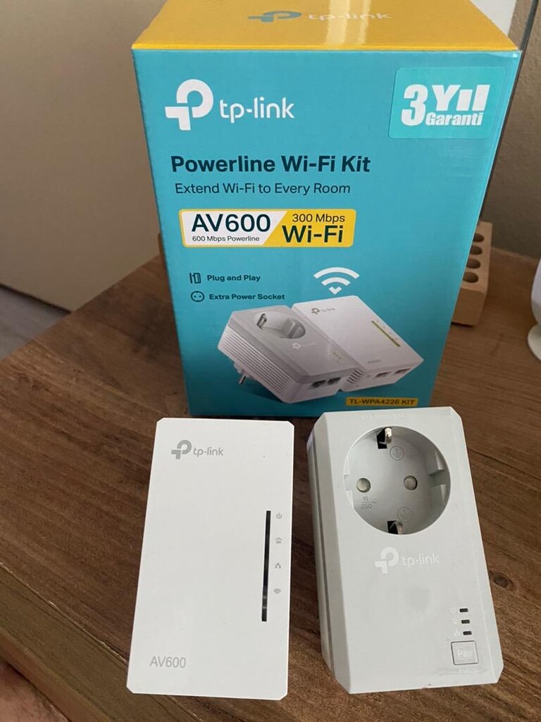 Tp Link Powerline modem router wifi-kit av600 tp-wpa4226 - 5