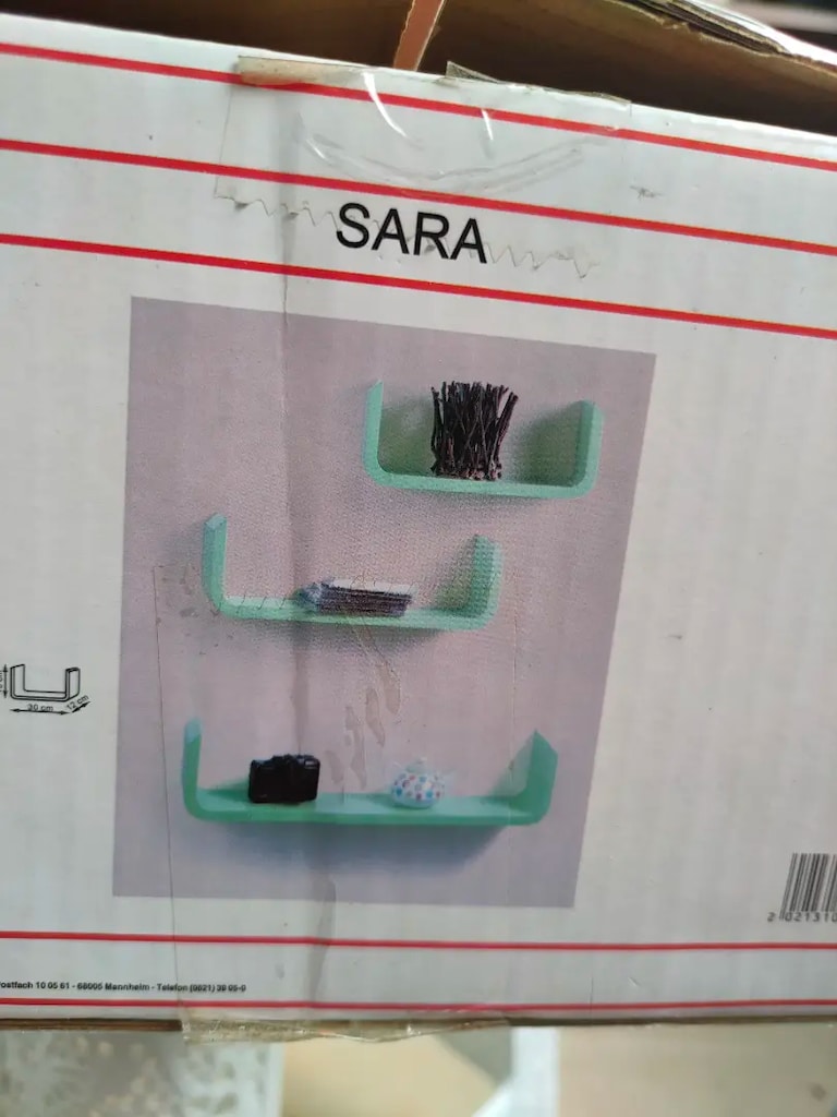 Sara duvar ahşap raf seti, bahçe, mutfak, banyo, çocuk odası
