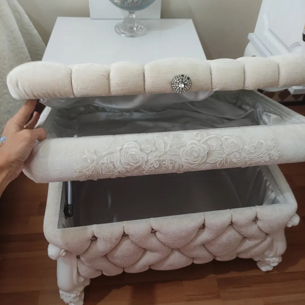 Çeyiz sandığı ve makyaj sandığı 2 li set - 3