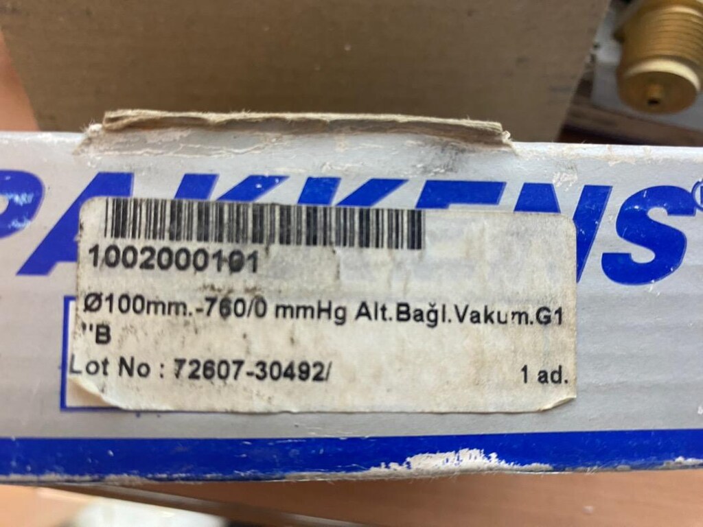 Vakum manometre - 5