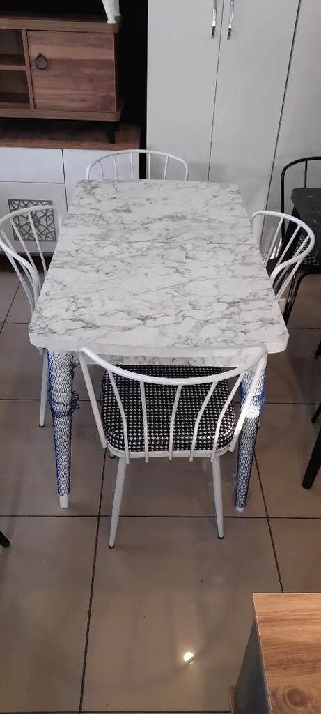 Sıfır kaliteli mdf açılabilir yemek masası takımı - 2