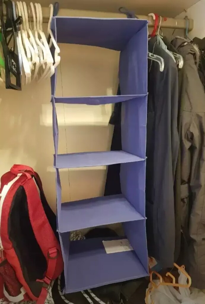 ikea Skubb Dolap içi raf düzenleyici mavi