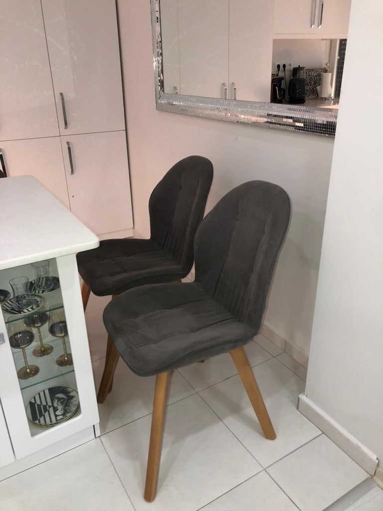 Saloni mobilya markalı sandalye takımı 6 adet - 3