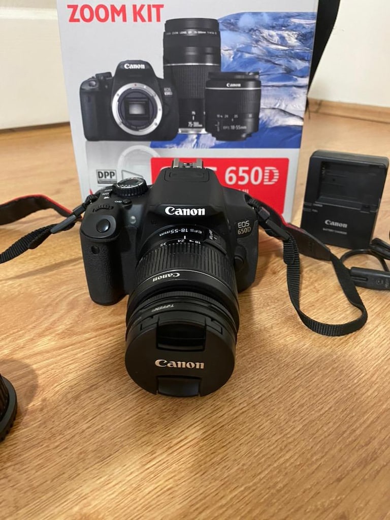 Canon EOS 650D Fotoğraf Makinesi Çantalı - 7