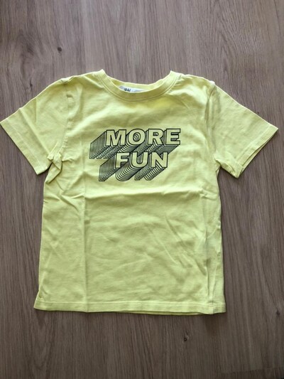 H&M 4-6 yaş tişört