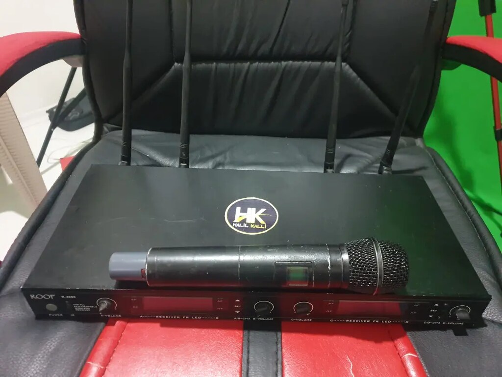 Roof R4000 ve r5 telsiz mikrafon - 4
