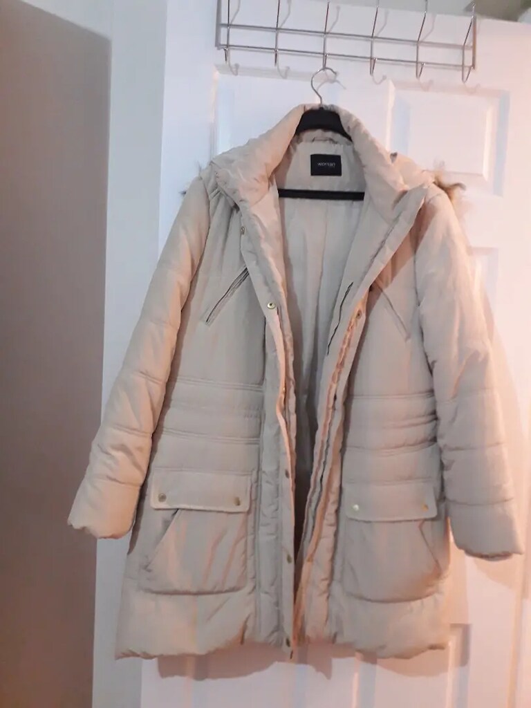 TCHIBO UZUN KADIN MONT ( 4 XL )
