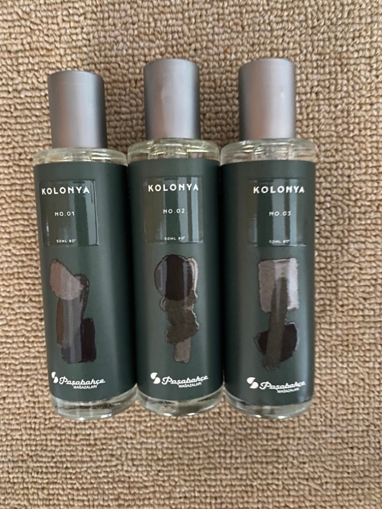 Paşabahçe 3 Lü kolonya Set