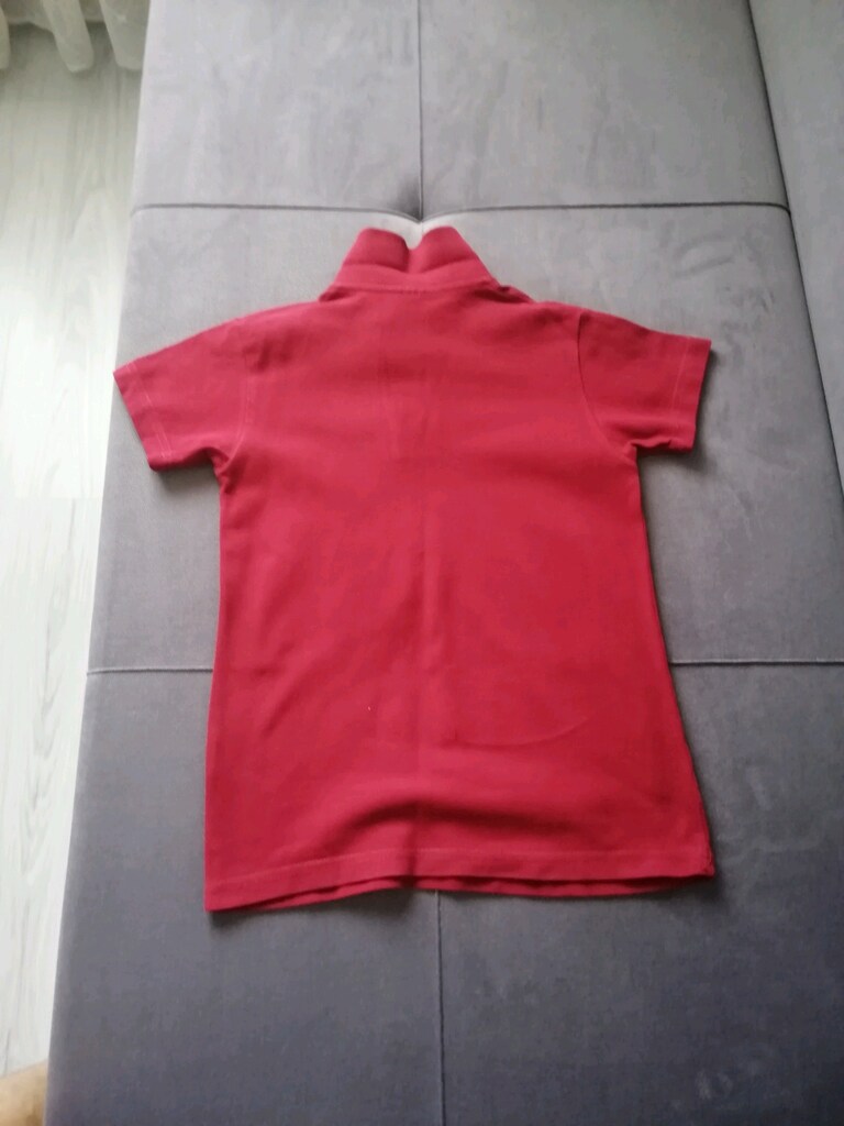 Çocuk kısa kollu tişört bordo renk - 6