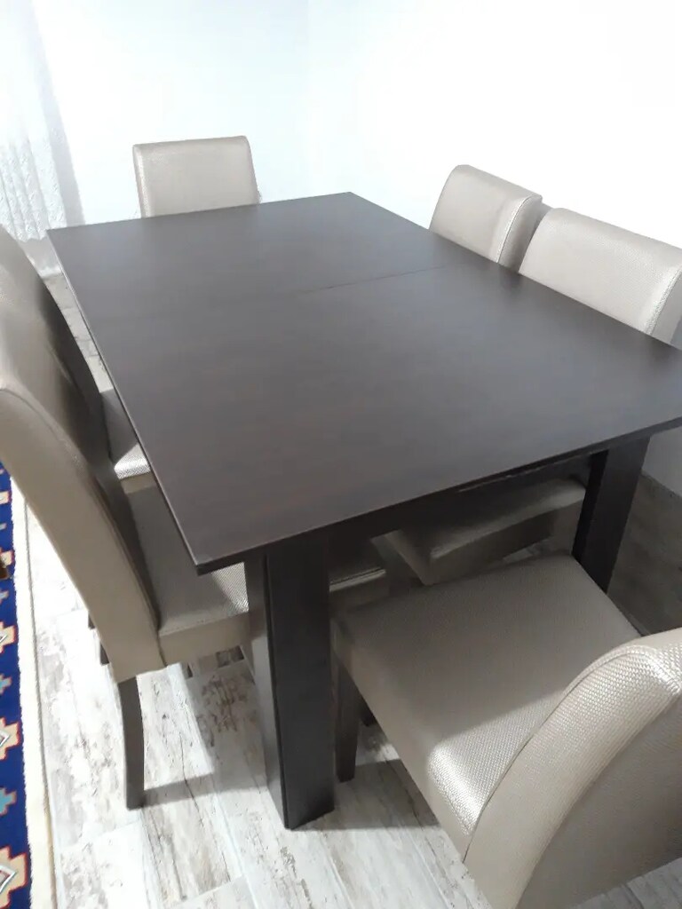 Alfemo açılır masa yeni gibi 90 x 145 x 185 cm yükseklik 78 cm - 4