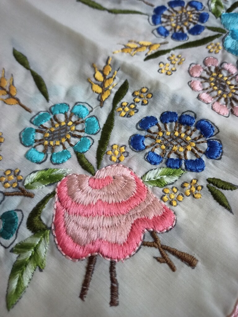 Piko işi masa sehpa örtüsü - 6