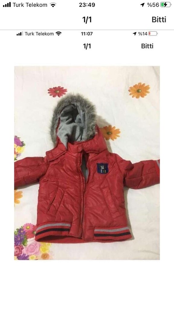 Çocuk mont
