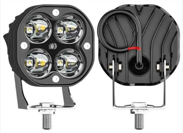 40w gücünde beyaz ışık Led Sis Farı 12v tüm araçlara uyumlu tepe lamba