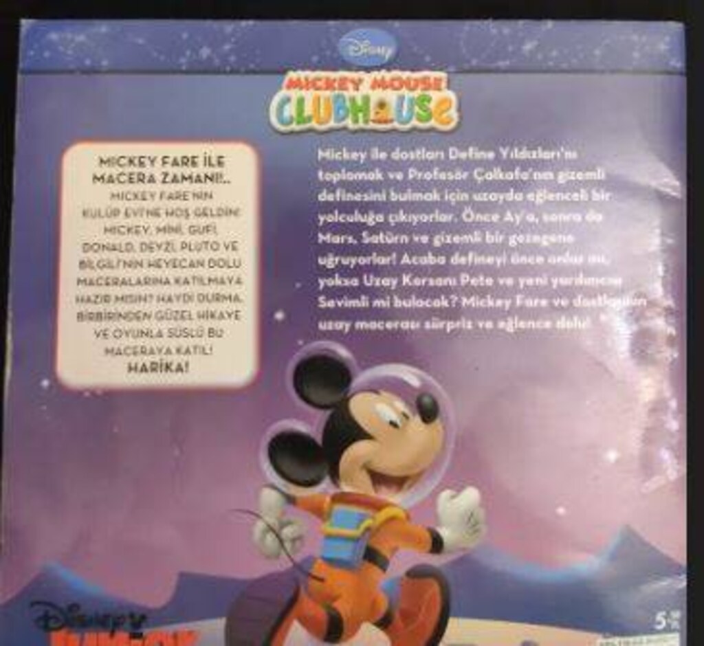Mickey Mouse Clubhouse - Uzay Macerası (Disney Kitabı) - 3