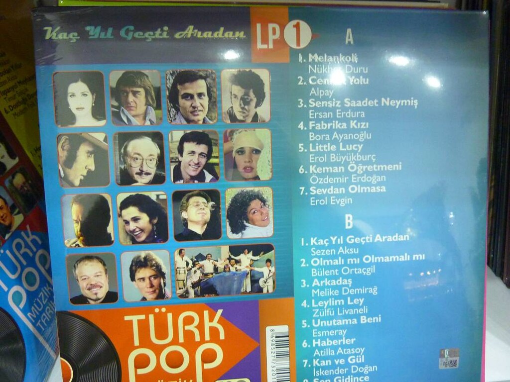 TÜRK POP MÜZİK TARİHİ 1960-70 Lİ YILLAR KARIŞIK PLAK 33 DEVİR 1 - 2