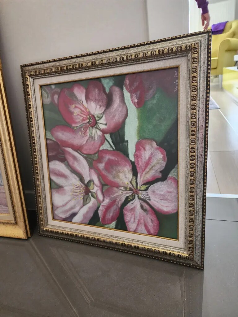 Tablo el yapımı pastel boya - 2