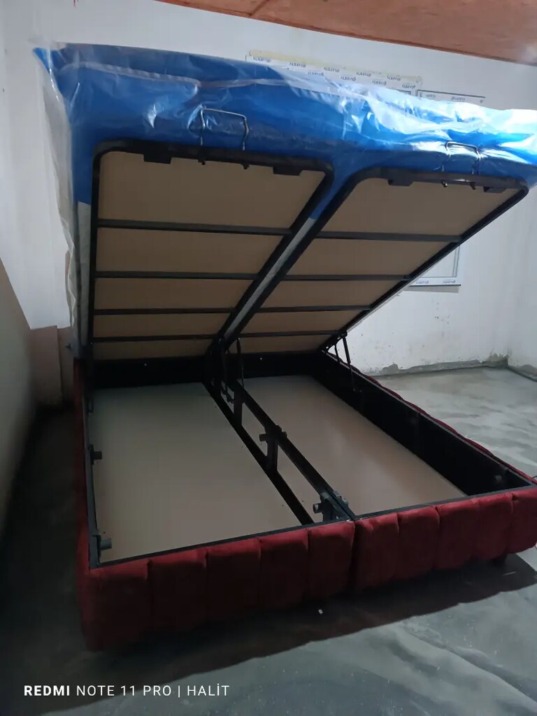 Çift kişilik baza başlık full ortopedik yatak - 2