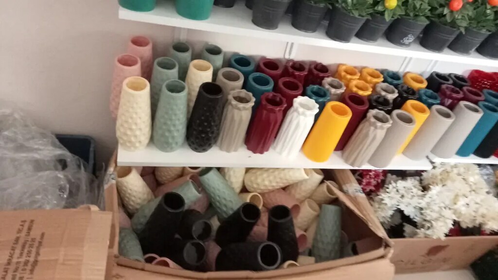 Dekoratif plastik saksı - 2