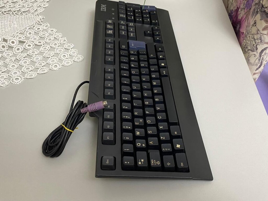 Orijinal IBM PS/2 Bilgisayar klavye Keyboard SK-8820 - 7