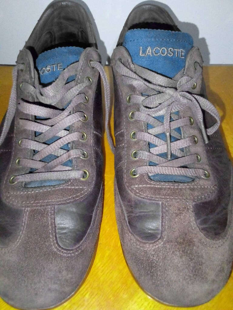 LACOSTE SÜET 44 NUMARA BAKIMLI AYAKKABI - 7