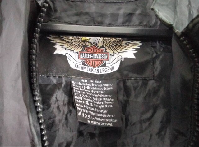 HARLEY DAVIDSON SİYAH YAĞMURLUK SMALL UNISEX NEREDEYSE YENİ