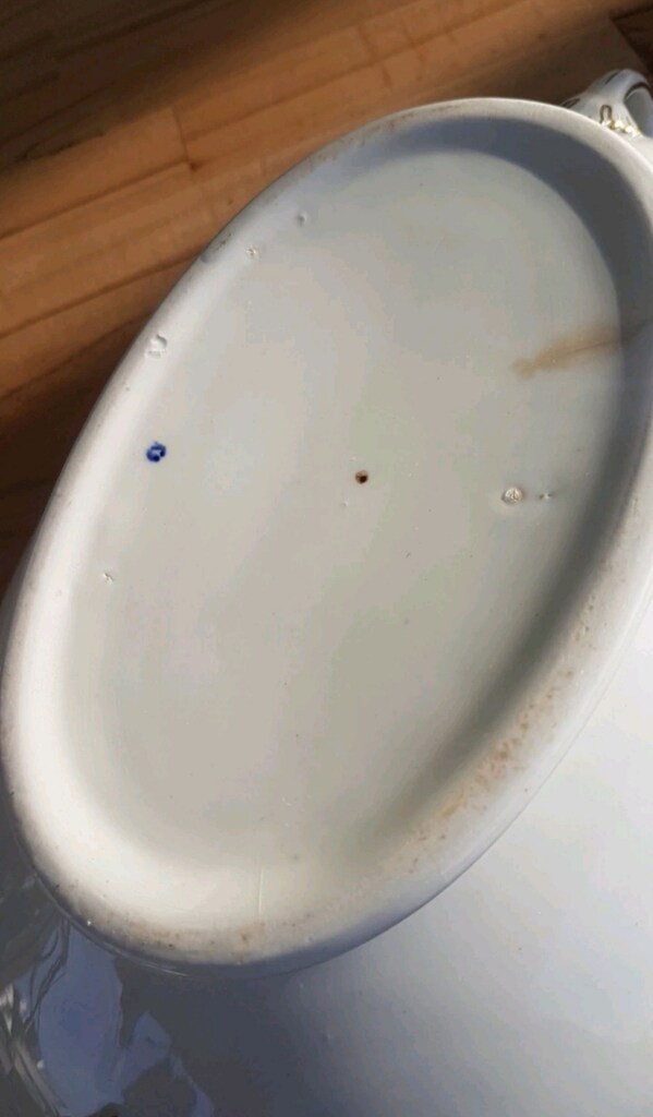 Fransız antika porselen çorbalık yurtdışından - 5
