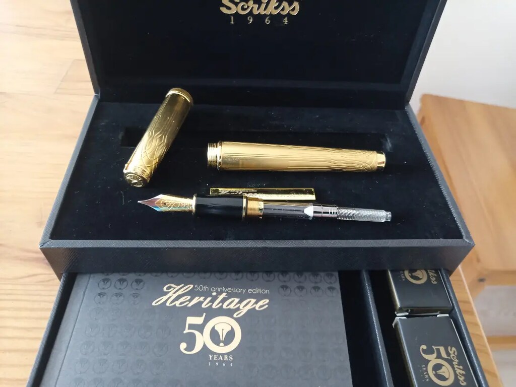 Scrikss Heritage dolma kalem gold - 2