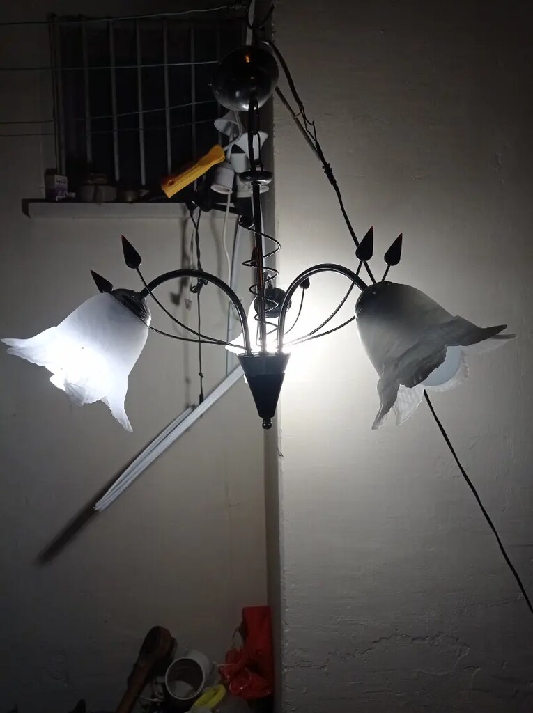 Üçlü metal Avize - 2