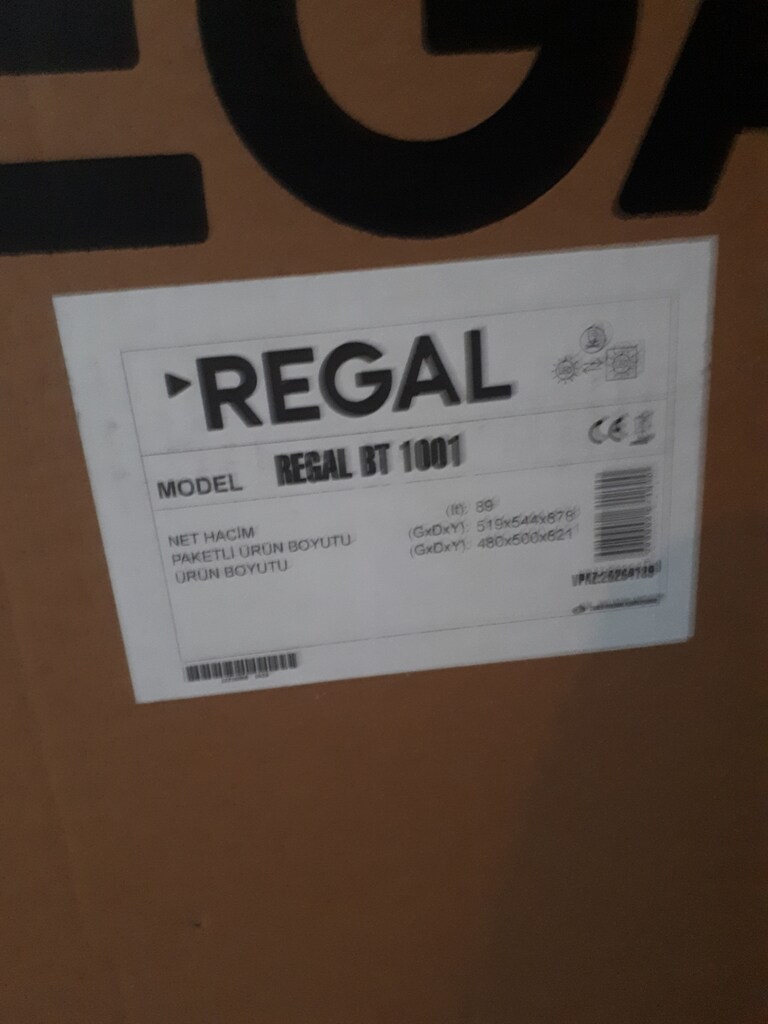 Regal mini buzdolabı sıfır - 2