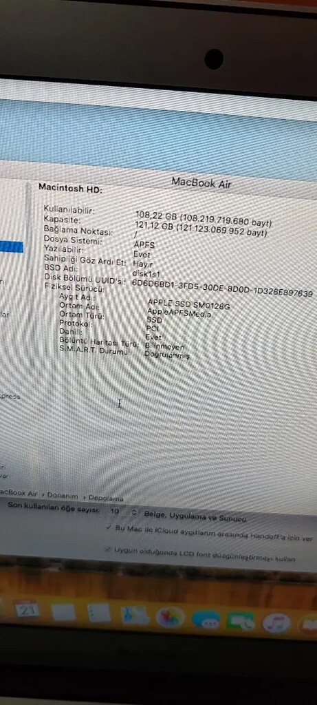 Apple Macbook AİR 2017 tertemiz - 6