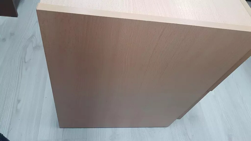 Özel imalat İki Çekmeceli komidin, krem. Enxboyxyükseklik:50x50x60cm - 5