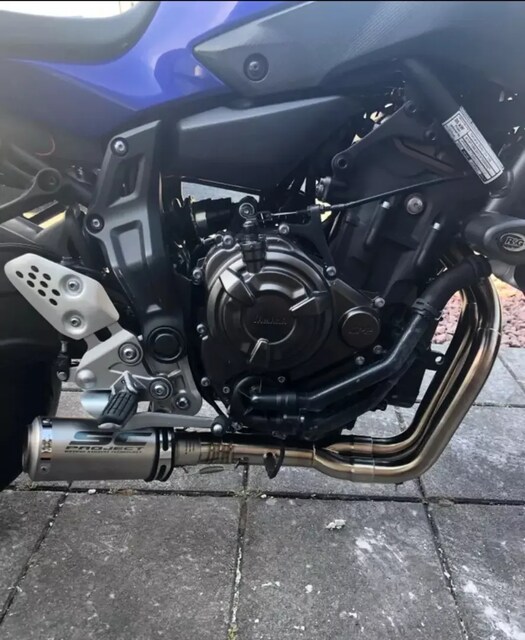 Yamaha mt07 tracer700 xsr700 Scproject Egzoz Motosiklet Egzoz un