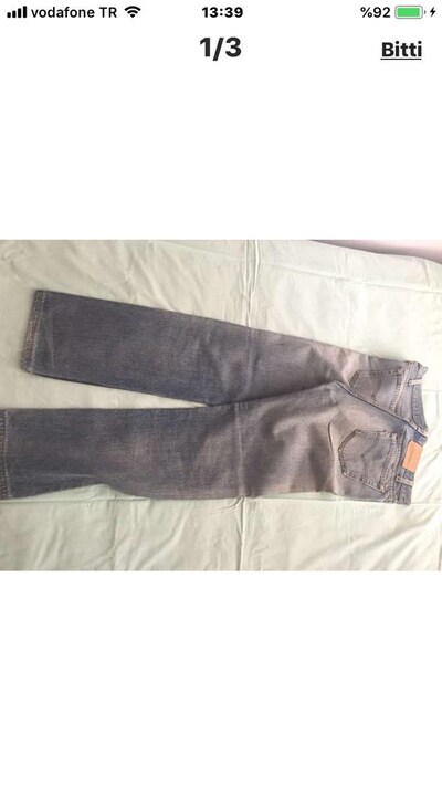 Wintage; LEVIS 501 W34 L36 beden; Original blue jean