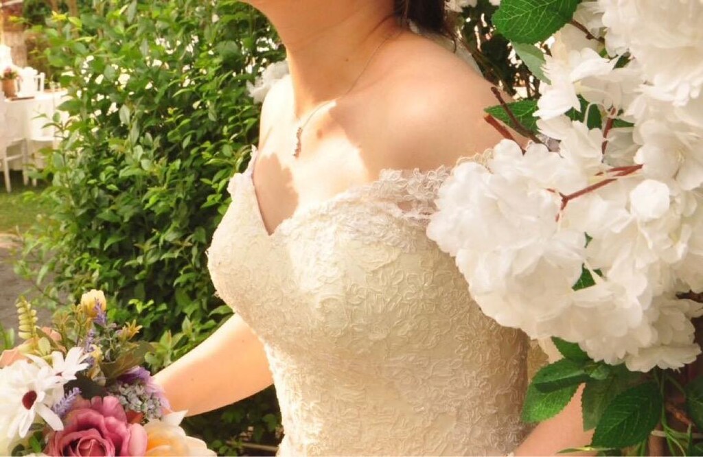 Fransız Dantelli 36-40 Benden Korseli Gelinlik - 2