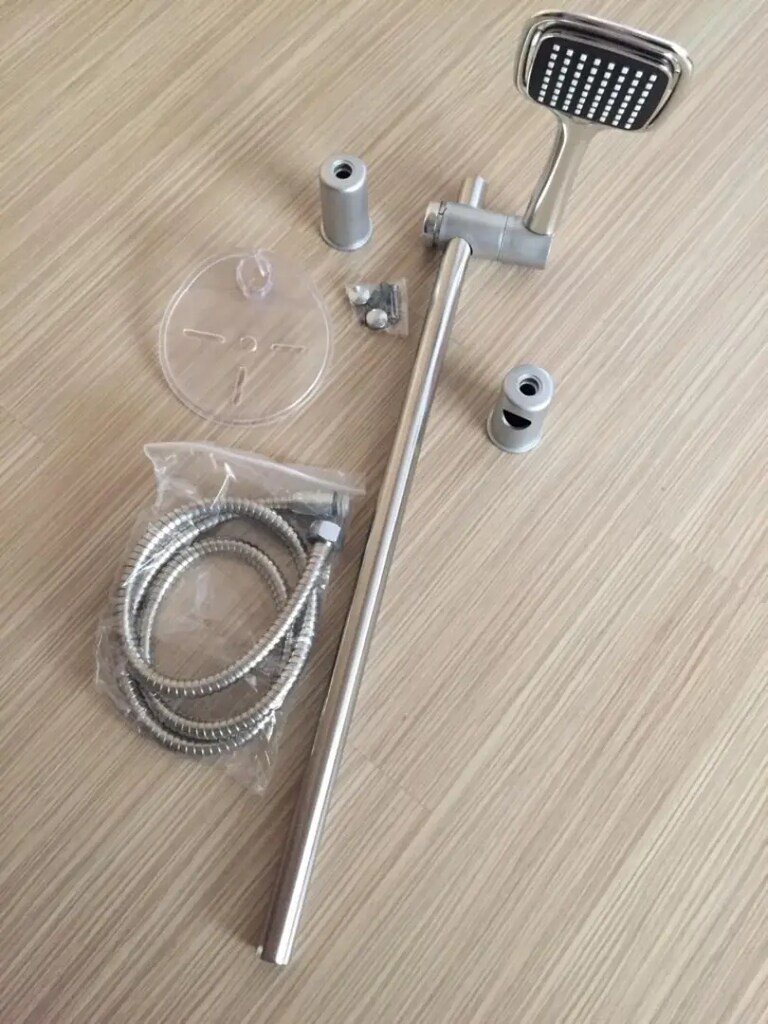 Kare Sürgülü Duş Seti - 6