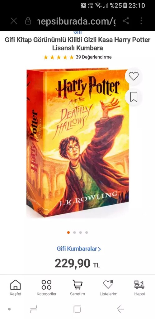 Kitap görünümlü gizli kasa - 6