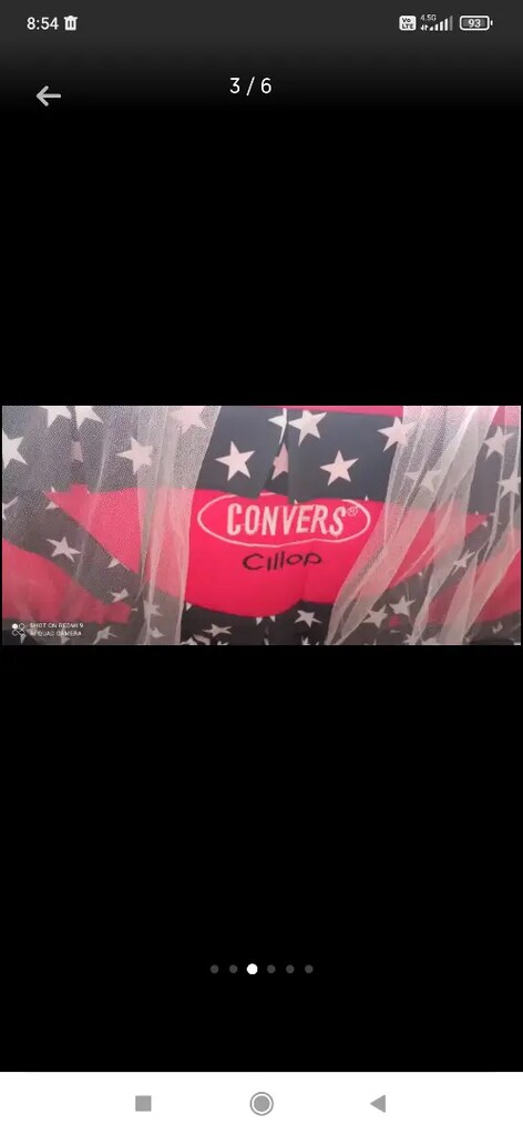 Converse marka beşik