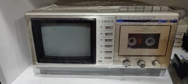 Orion koleksiyonluk TV (TV+Radyo+Kaset Çalar)