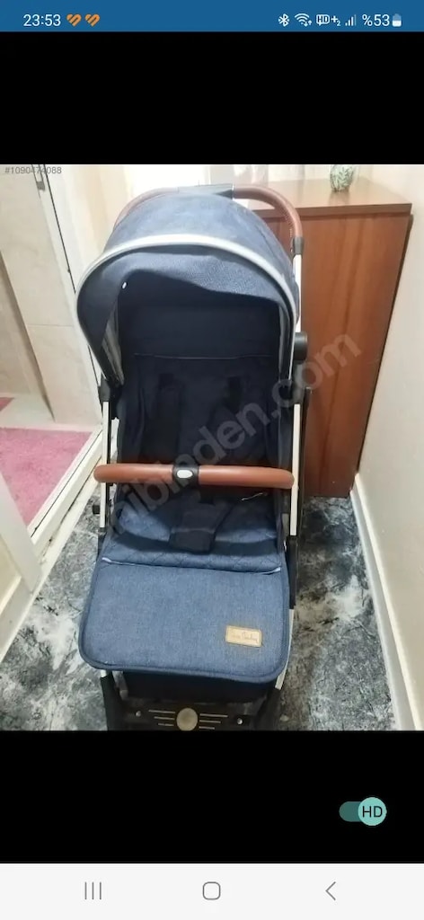 AZ KULLANILMIŞ PİERRE CARDİN YEHOO BEBEK ARABASI - 8