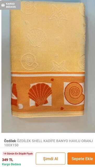 ÖZDİLEK SHELL KADİFE YÜZ HAVLUSU 50 X90