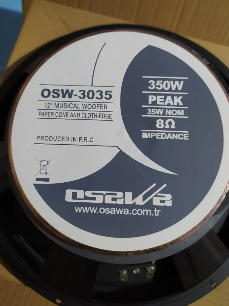 12 inç 30 cm kabin hoparlör ü - 2