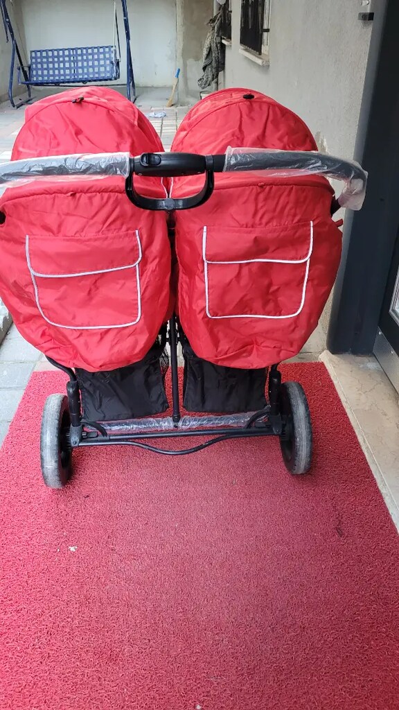 İkiz bebek arabası yeni gibi - 6