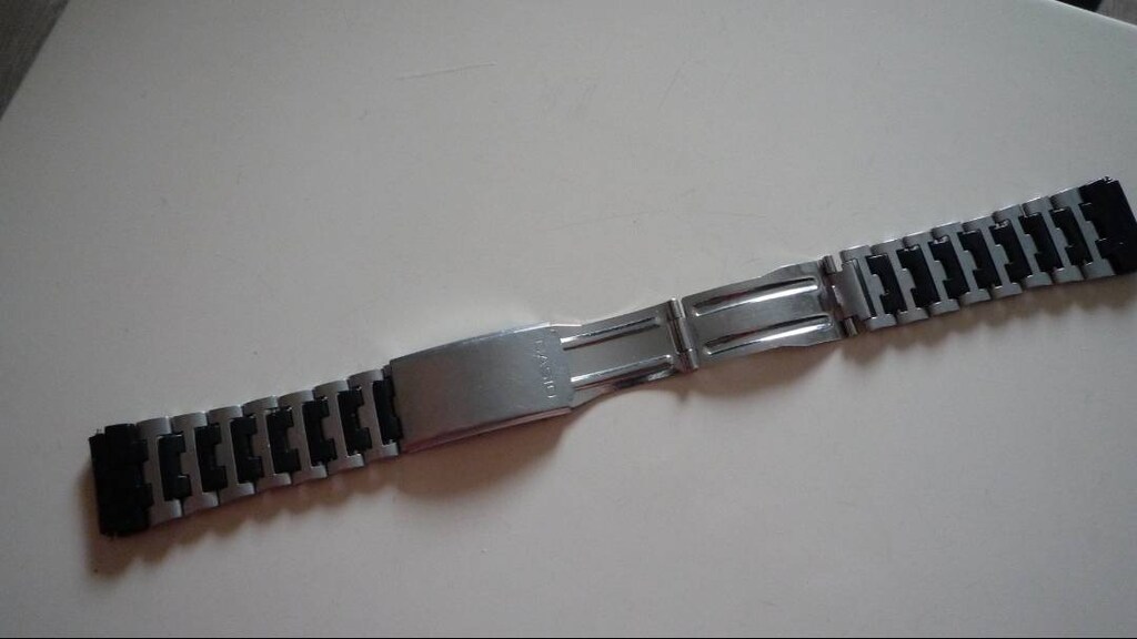 Orijinal Casio Metal Plastik Baklalı Saat Kayışı - 3