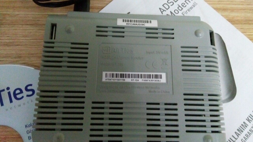 AIRTIES combo modem ADSL - 3