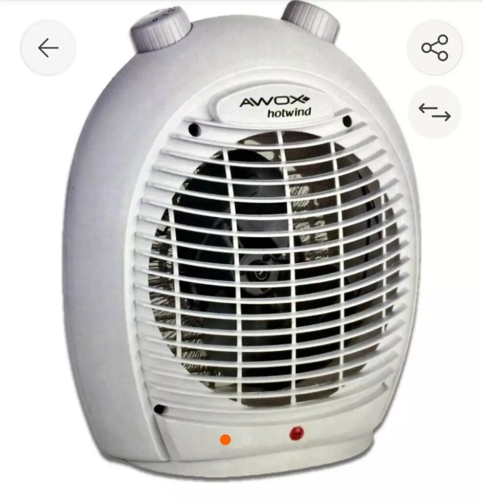AwoxHotwınd fanlı soğutucu serinletici ısatıcı sıfır garantili ktusnda - 8