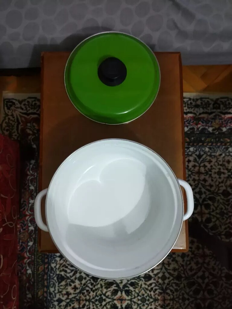 Antika Emaye Tencere ¢: 22 cm. / Bostanlı - İZMİR - 2