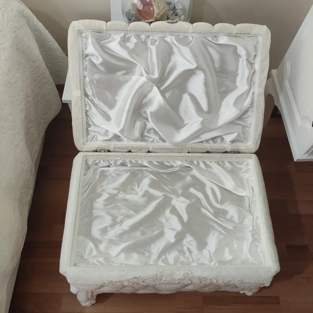 Çeyiz sandığı ve makyaj sandığı 2 li set - 4