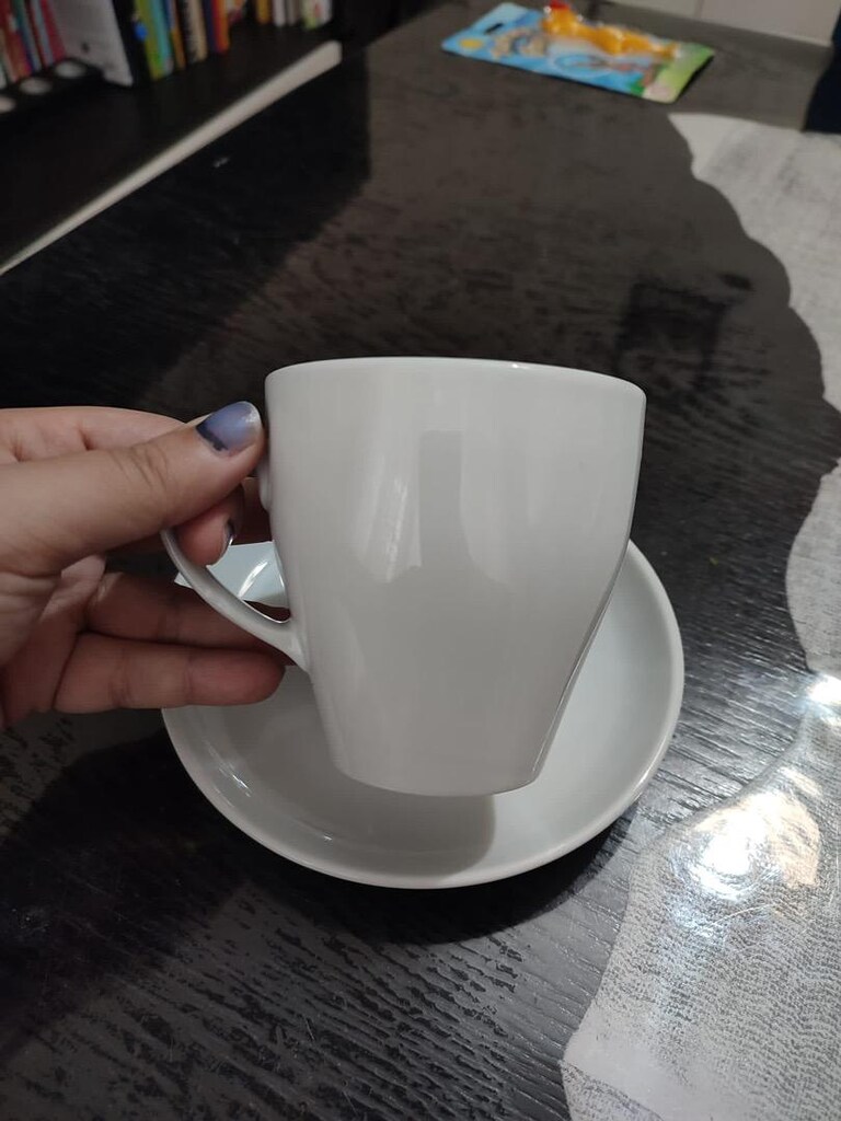 Kütahya Porselen latte fincanı 12 adet - 2