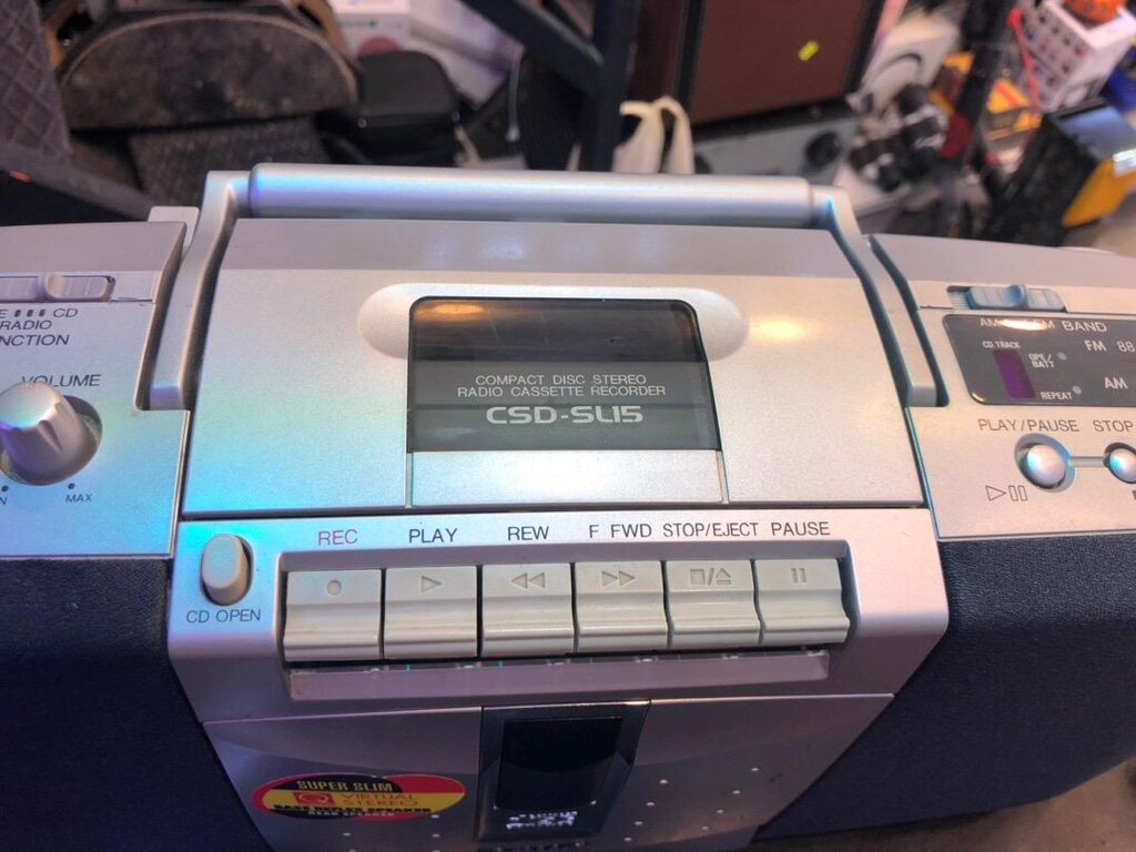 Aiwa csd-sl15 cd çalarlı teyp - 3